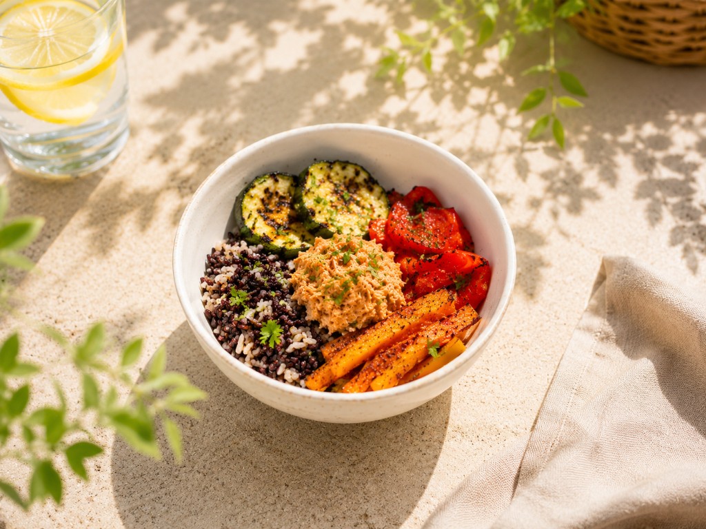 SALADE RIZ NOIR TAPENADE DE THON