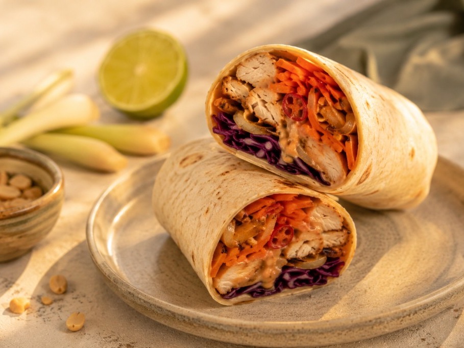 WRAP POULET YASSATÉ